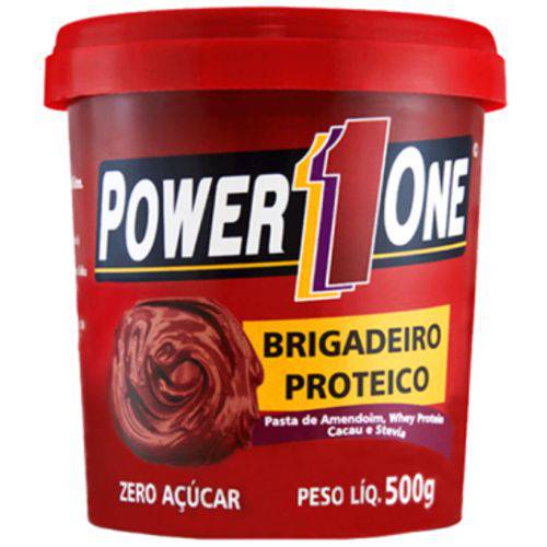 Pasta de Amendoin Brigadeiro Proteico 500gr - Power1one é bom? Vale a pena?