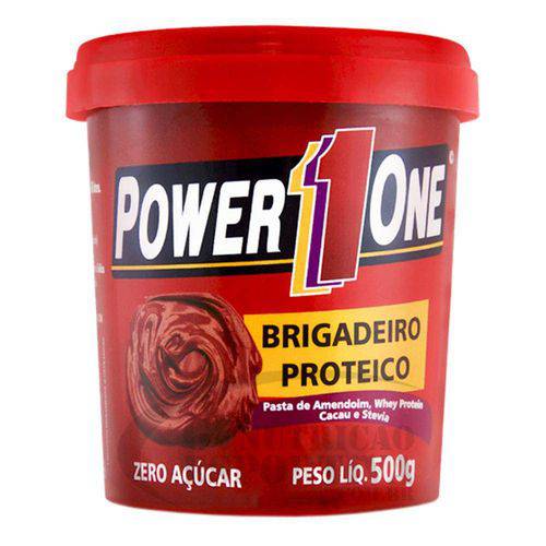 Pasta de Amendoin C/ Brigadeiro Proteico (500g) - Power 1 One é bom? Vale a pena?
