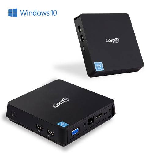 Pc Mini Corpc Box Intel Quad Core 4gb Ssd 32gb Windows 10 Pro Wifi Bluetooth Hdmi Bivolt é bom? Vale a pena?