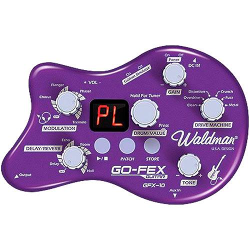 Pedaleira para Guitarra Waldman Gfx10 Efeitos com Bateria Eletrônica e Metrônomo é bom? Vale a pena?