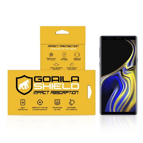 Película de Nano Gel Dupla para Galaxy Note 9 Gorila Shield é bom? Vale a pena?