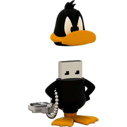 Pen Drive Emtec - Looney Tunes - Daffy Duck 8Gb é bom? Vale a pena?
