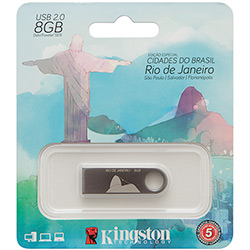 Pen Drive Kingston Data Traveler DTSE9 8GB Rio de Janeiro é bom? Vale a pena?