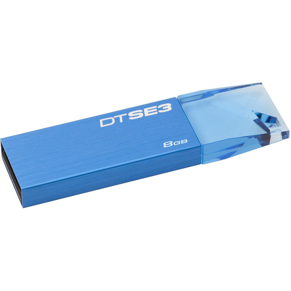 Pen Drive Kingston DTSE3 8GB Azul é bom? Vale a pena?