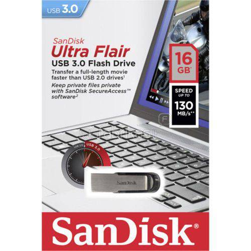 Pen Drive Sandisk Ultra Flair Usb 3.0 16gb é bom? Vale a pena?