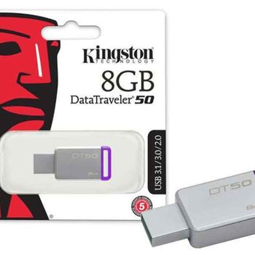 Pen Drive Usb 3.1 Kingston Dt50/8gb Datatraveler 50 8gb Metal Roxo é bom? Vale a pena?