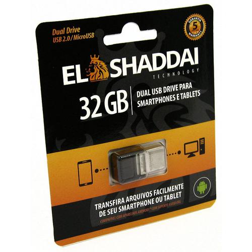 Pendrive Usb 2.0 - 32gb - El Shaddai Otg Nano Dual Drive é bom? Vale a pena?