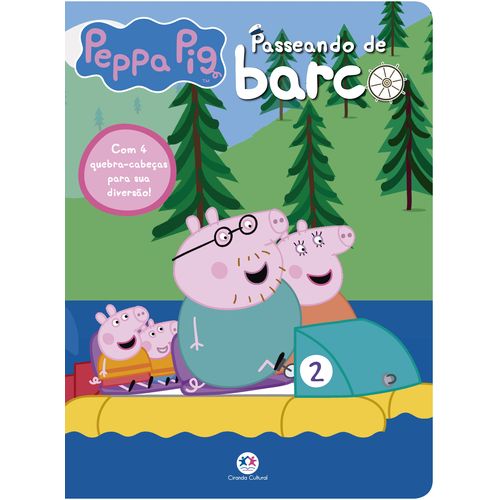 Peppa Pig - Passeando de Barco - com 4 Quebra-cabeças para Sua Diversão! é bom? Vale a pena?