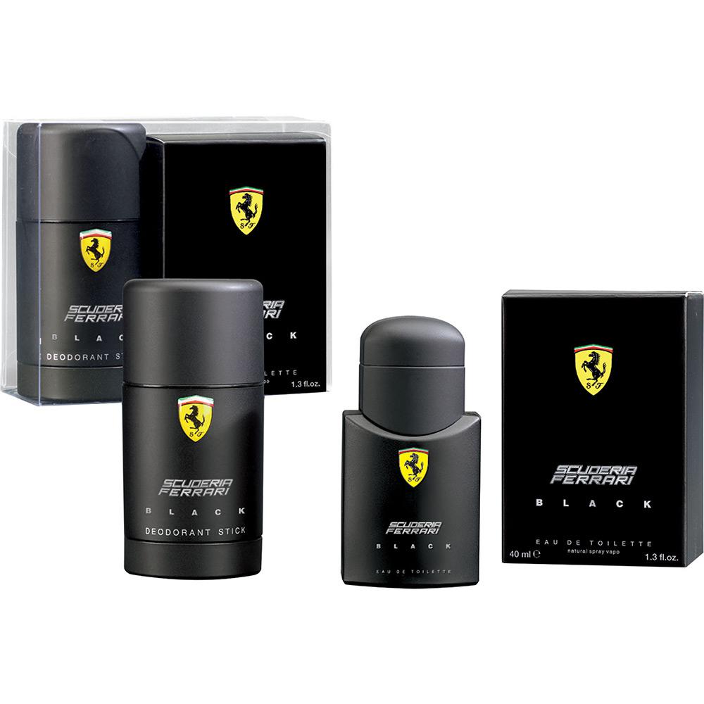 Perfume Coffret Black Ferrari Masculino 40ml Eau De Toilette + Deo Stick 75ml é bom? Vale a pena?