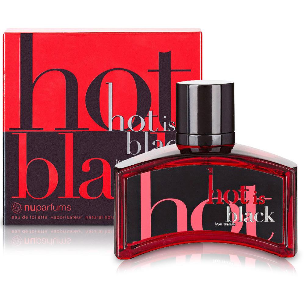 Perfume Hot is Black Masculino Eau de Toilette 100 ml - Nu Parfums é bom? Vale a pena?
