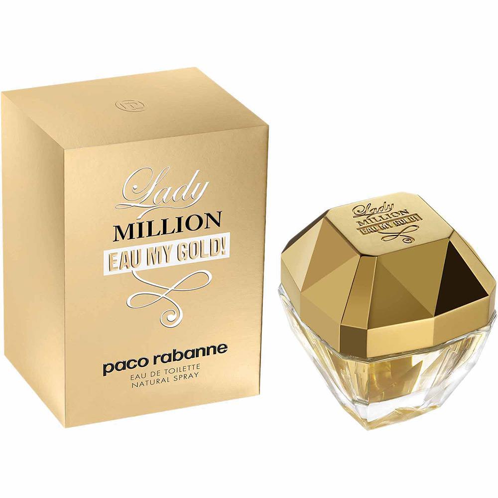 Perfume Lady Million Eau My Gold! Paco Rabanne Feminino Eau de Toilette 30ml é bom? Vale a pena?