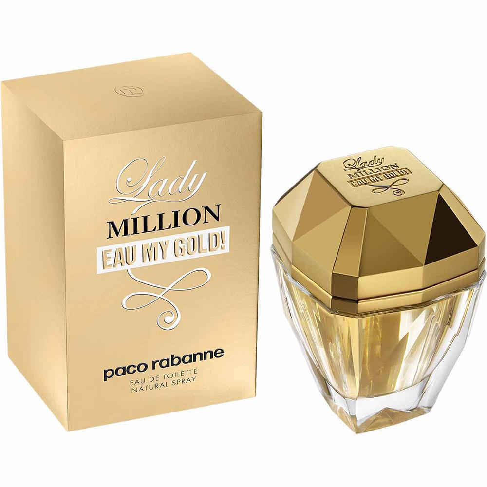 Perfume Lady Million Eau My Gold! Paco Rabanne Feminino Eau de Toilette 50ml é bom? Vale a pena?