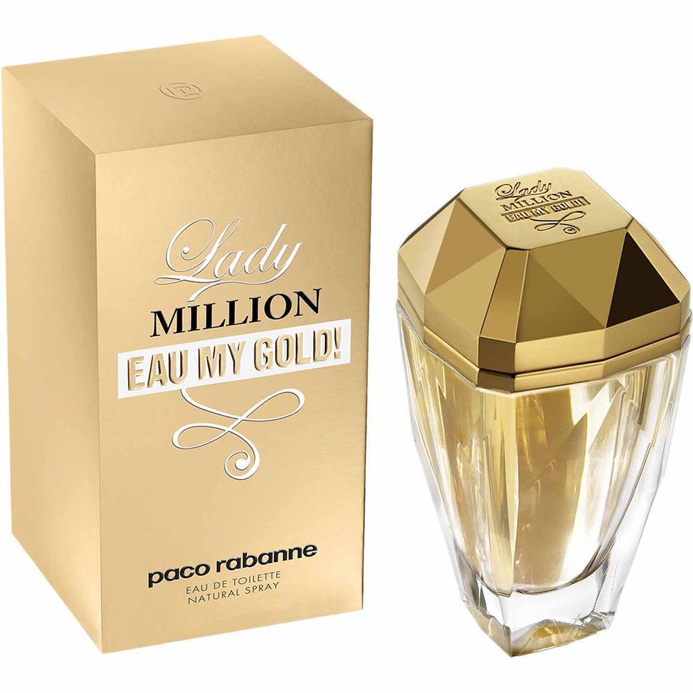 Perfume Lady Million Eau My Gold! Paco Rabanne Feminino Eau de Toilette 80ml é bom? Vale a pena?