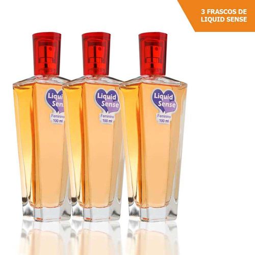Perfume Liquid Sense 100ml (3 Frascos) Gotas Mágicas é bom? Vale a pena?