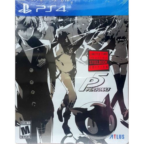 Persona 5 Steel Book Edition Limited Time Collectible - Ps4 é bom? Vale a pena?
