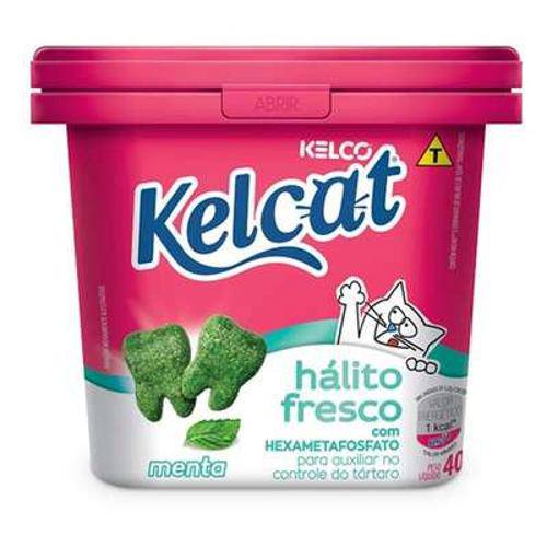 Petisco Kelco Kelcat Snack Menta Hálito Fresco de Gatos - 40 G é bom? Vale a pena?