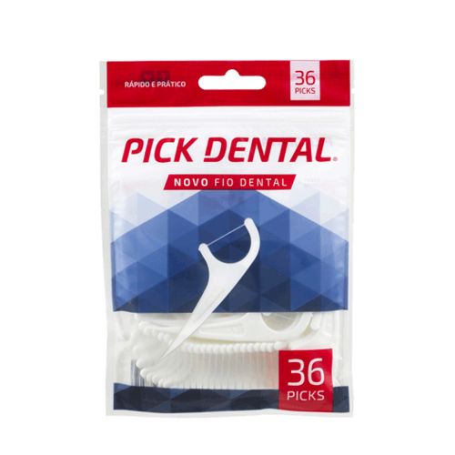 Pick Dental - Fio Fita Floss Original com Haste ( 36 Unid ) é bom? Vale a pena?