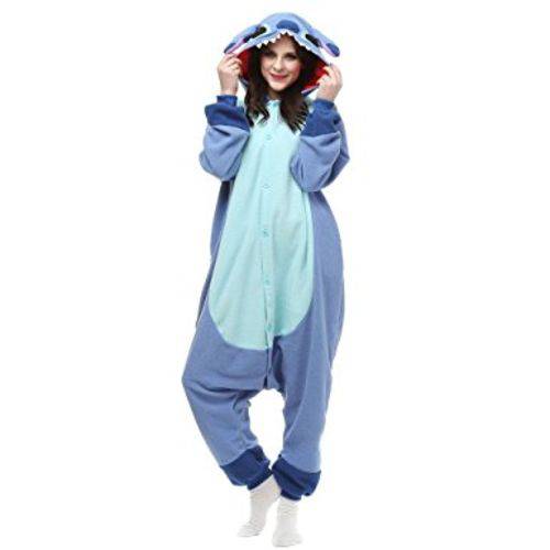 Pijama Kigurumi Cosplay Fantasia Lillo e Stitch Adulto é bom? Vale a pena?