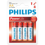 Pilhas Aa Power Life Alcalinas (Kit com 4 Pilhas) Philips Lr6p4b é bom? Vale a pena?