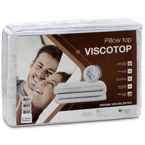 Pillow Top Visco Elástico Casal 138x188x 2,5 Cm Top Pad é bom? Vale a pena?