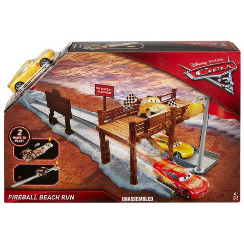 Pista de Percurso - Histórias - Fireball Beach Run - Carros 3 - Disney - Mattel é bom? Vale a pena?