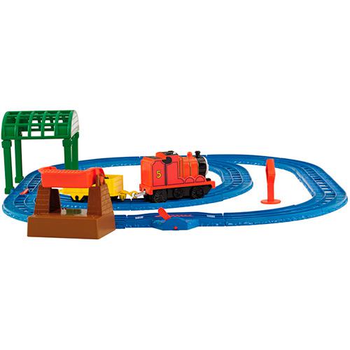 Pista Thomas & Friends Ferrovias Loop Duplo James na Estação Knapford - Mattel é bom? Vale a pena?