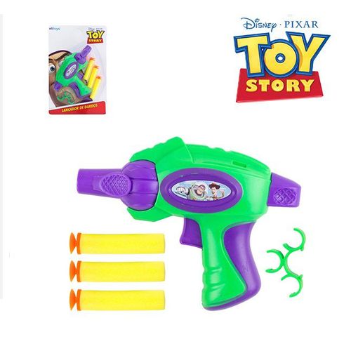 Pistola Lança Dardo com Espuma e Ventosa Toy Story é bom? Vale a pena?