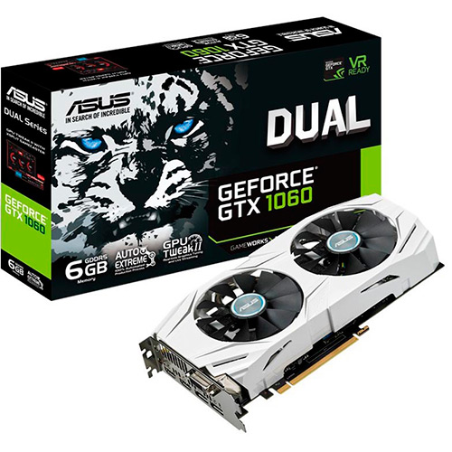Placa de Video GeForce GTX 1060 6GB - Asus é bom? Vale a pena?