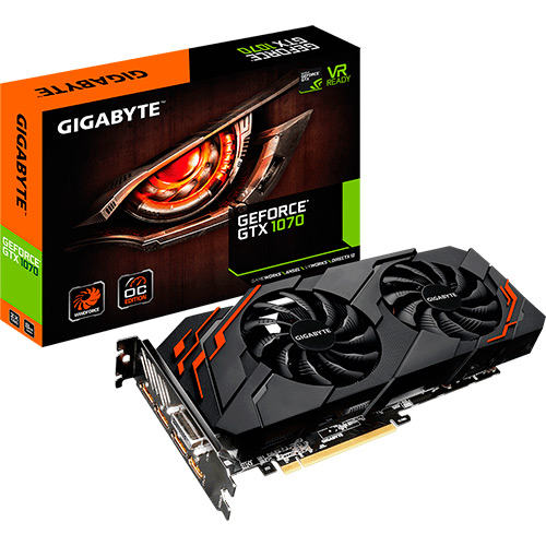 Placa de Video GeForce GTX 1070 8GB Windforce 2x Ddr5 - Gigabyte 2 é bom? Vale a pena?
