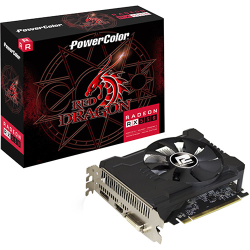 Placa de Vídeo Power Color Radeon Rx 550 Red Dragon 2g Gddr5 128 Bits, (AXRX 550 2GBD5-DHA/OC) é bom? Vale a pena?
