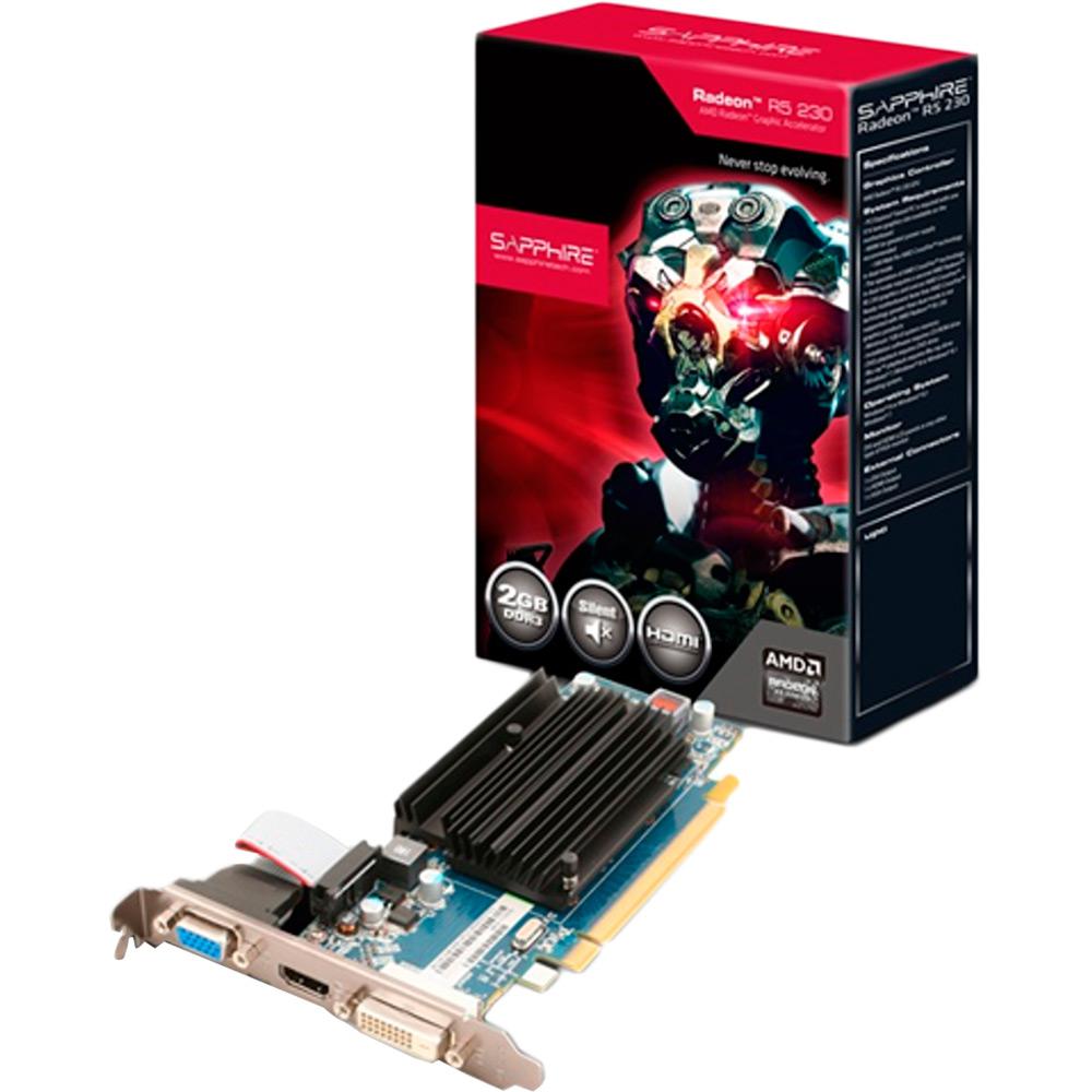 Placa de Video Sapphire R5 230 2GB DDR3 PCI-E 11233-02-20G é bom? Vale a pena?