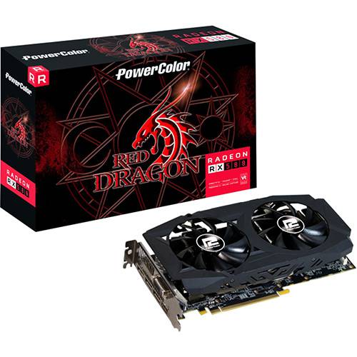 Placa de Video VGA AMD Powercolor Radeon Rx 580 8GB Red Dragon Axrx 580 8gbd5-3dhdv2/oc é bom? Vale a pena?
