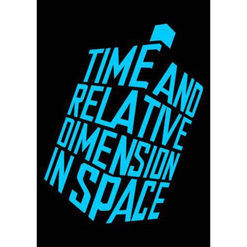 Placa Decorativa Dr Who Time And Relative Dimension In Space é bom? Vale a pena?