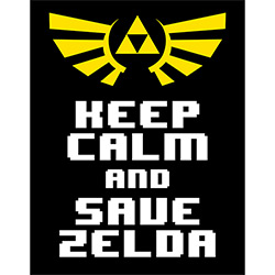 Placa Decorativa: Keep Calm And Save Zelda é bom? Vale a pena?
