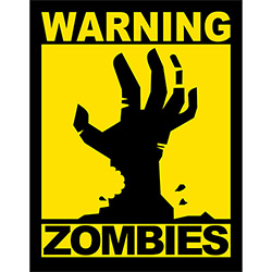 Placa Decorativa: Warning Zombies é bom? Vale a pena?