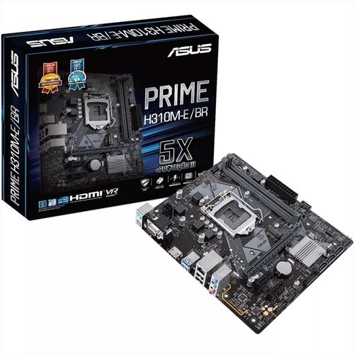 Placa-mãe Asus P/ Intel 1151 Prime H310m-e/br 2xddr4 Matx 90mb0y30-c1bay0 é bom? Vale a pena?