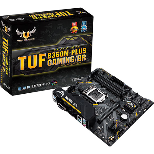 Placa-Mãe Asus para Intel Lga 1151 Matx Tuf B360m-plus Gaming/br, Ddr4 é bom? Vale a pena?