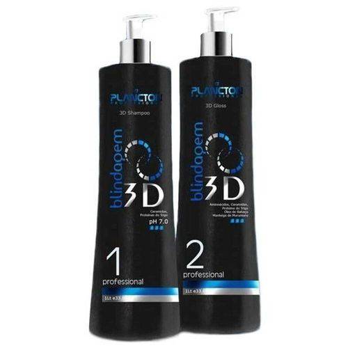 Plancton - Blindagem 3d Shampoo e Gloss 1l Cada é bom? Vale a pena?