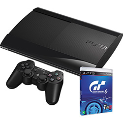 PlayStation 3 Slim 250GB + Game Gran Turismo 6 + Controle Dual Shock 3 Preto Sem Fio - Produto Oficial Sony é bom? Vale a pena?