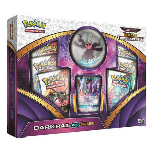 Pokémon Tcg: Box Coleção com Miniatura Sm3.5 Lendas Luminescentes - Darkrai-gx Brilhante é bom? Vale a pena?