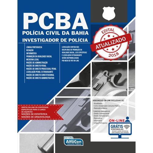 Polícia Civil da Bahia - Investigador de Polícia - PC Ba é bom? Vale a pena?