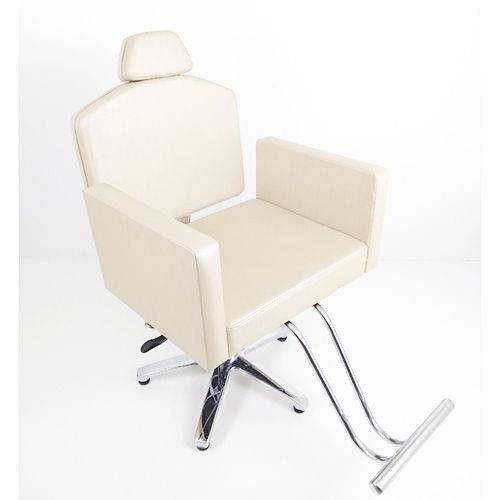Poltrona Cadeira Heidi Reclinável Móveis para Salão - Cor: Pérola Acetinado é bom? Vale a pena?