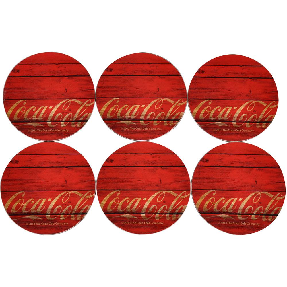 Porta Copos MDF Coca-Cola Redondo Wood Style com 6 peças - Urban é bom? Vale a pena?