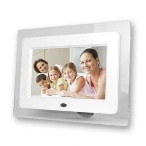 Porta Retrato Digital 7 Pol LCD Videos USB C/ Controle Branco é bom? Vale a pena?