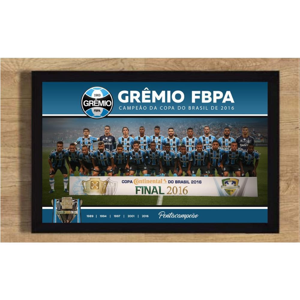 Poster Grêmio Pentacampeão Da Copa Do Brasil 2016 G 50x70 Cm é bom? Vale a pena?