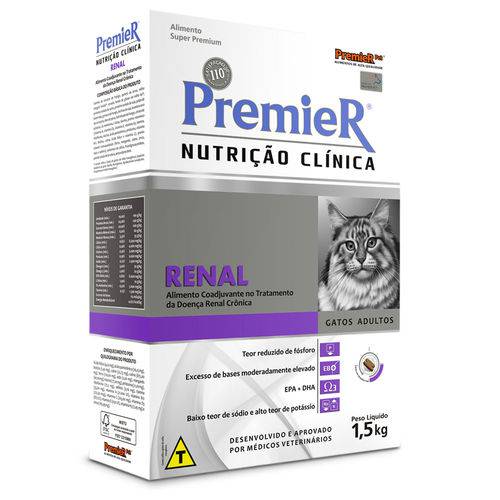 Premier Urinary Ração Nutrição Clínica para Gatos Adultos - 1,5kg é bom? Vale a pena?