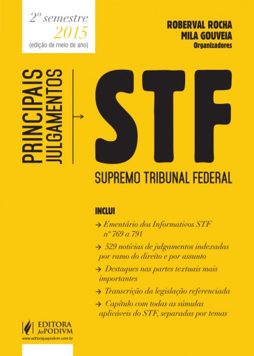 Principais Julgamentos do STF (2015 - 2º semestre) é bom? Vale a pena?