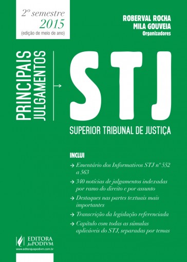 Principais Julgamentos do STJ (2015 - 2º semestre) é bom? Vale a pena?