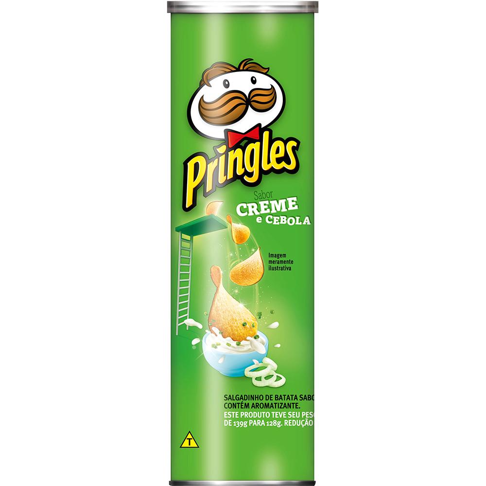Pringles Creme e Cebola 128g é bom? Vale a pena?