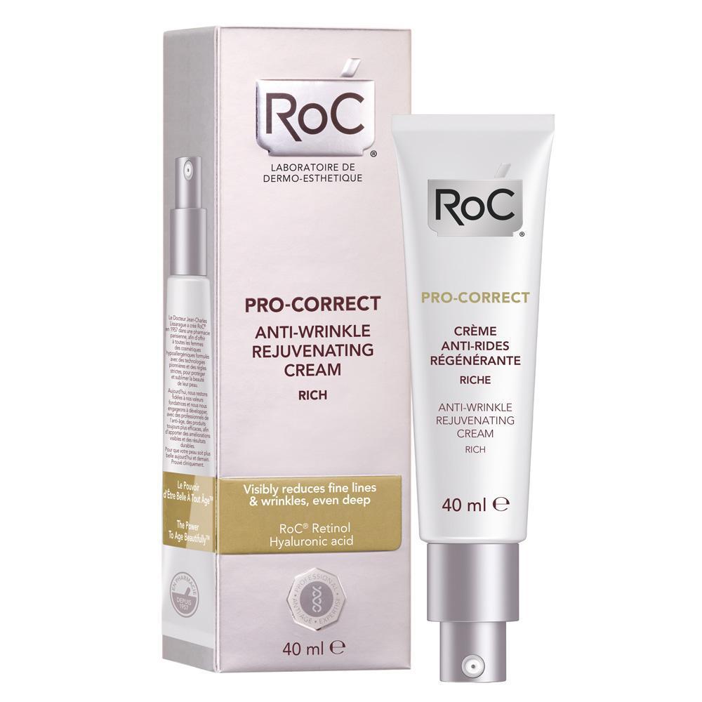 Pro-Correct Cream Rich Roc - Fluido Facial Antirrugas 40ml é bom? Vale a pena?